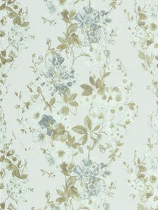 Scalamandre Fabric Antonella Lampas Grey Garden