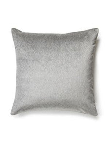 Scalamandre Pillows Bay Velvet Outdoor Pillow 22 X 22 - Smoke