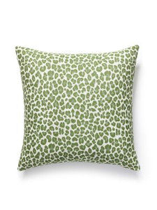 Scalamandre Pillows Backyard Bengal Outdoor Pillow 22 X 22 - Ivy