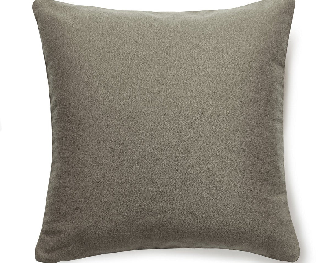 Dapper Flannel Pillow 22 X 22 - Stonehenge SCDAPPPILL0003 by Scalamandre Designer Pillow