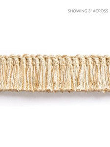 Scalamandre Trim Gardiner Brush Fringe Camel