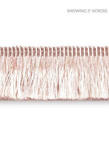 Scalamandre Trim Gripsholm Brush Fringe Blush