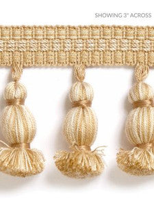 Scalamandre Trim Halsey Onion Fringe Camel