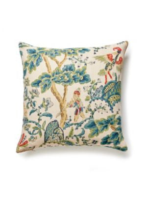 <p>Kelmescott Hand Block Pillow 22 X 22 - Peacock On Sand SCKELMPILL0003 by Scalamandre Pillows</p><p><strong>Required Minimum Quantity Purchase: Product</p><p>Book: </p><p>Content: 100% LINEN</p><p>Origin: U.S.A.</p><p>Performance: LIGHT DUTY</p><p>Repeat: Horizontal: and Vertical: </p><p>Width: 0</p>
