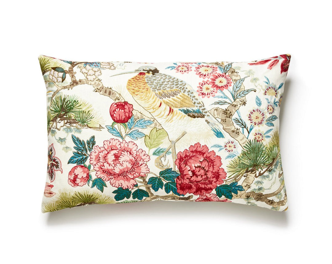Shenyang Pillow 14 X 22 - Bloom SCLBDK166010003 by Scalamandre Designer Pillow