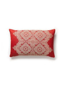 Scalamandre Pillows Josephine Pillow 14 X 22 - Carnelian