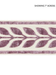 Scalamandre Trim Vigne Velvet Tape Amethyst
