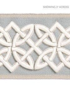 Scalamandre Trim Celtic Embroidered Tape Mineral