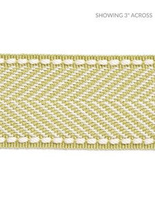 Scalamandre Trim Montauk Herringbone Tape Lettuce