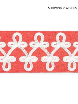 <p>Empress Embroidered Tape Coral SCT33210003 by Scalamandre Trim</p><p><strong>Required Minimum Quantity Purchase: Fabrics by the yard 1 YARD MINIMUM </p><p>Book: CHINOIS CHIC</p><p>Content: 90% LINEN 10% VISCOSE</p><p>Origin: INDIA</p><p>Performance: LIGHT DUTY</p><p>Repeat: Horizontal: 2" and Vertical: </p><p>Width: 3.63</p>