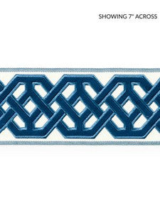 Scalamandre Trim Beaufort Velvet Tape Porcelain