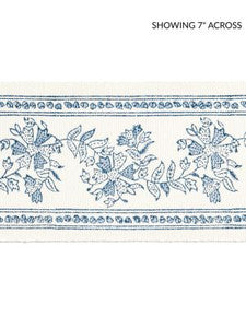 Citra Block Print Tape Lakeside SCT33270003 by Scalamandre Designer Trim