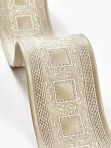 Archduke Embroidered Tape Camel SCT33390003 by Scalamandre Trim