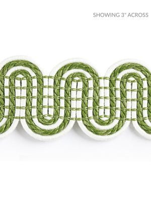 <p>Serpentine Braid Palm SCV12460003 by Scalamandre Trim</p><p><strong>Required Minimum Quantity Purchase: Fabrics by the yard 1 YARD MINIMUM </p><p>Book: ISOLA INDOOR / OUTDOOR</p><p>Content: 90% POLYOLEFIN 10% NYLON</p><p>Origin: UNITED KINGDOM</p><p>Performance: HEAVY DUTY</p><p>Repeat: Horizontal: 1.125" and Vertical: </p><p>Width: 1.75</p>