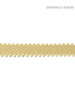 Lancaster Gimp Straw SCV6580003 by Scalamandre Designer Trim 100% SPUN RAYON CHINA LIGHT DUTY Horizontal: and Vertical: 0.5 - Swanky Fabrics -
