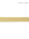 Lancaster Gimp Straw SCV6580003 by Scalamandre Designer Trim