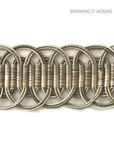 Scalamandre Trim Le Mans Taupes