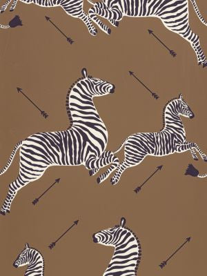 <p>Zebras | Wallpaper Safari Brown SCWP81388M0003 by Scalamandre Wallpaper</p><p><strong>Required Minimum Quantity Purchase: Wallpaper by the Roll</p><p>Book: ZEBRAS</p><p>Content: </p><p>Origin: U.S.A.</p><p>Performance: </p><p>Repeat: Horizontal: 37.5" and Vertical: 26"</p><p>Width: 26</p>
