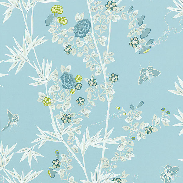 Jardin De Chine/Ciel Sc 0003Wp88375 by Scalamandre
 Wallpaper UNITED KINGDOM Horizontal: 46" and Vertical: 27" 54" - Fabric Carolina -