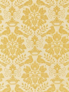 Scalamandre Fabric Love Bird Sun