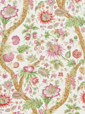Fleurs Tropicales Garden SC166470004 by Scalamandre Fabric THE METROPOLITAN MUSEUM OF ART 100% LINEN UNITED KINGDOM MEDIUM DUTY Horizontal: 53.7" and Vertical: 27.5" 55 - Fabric Carolina -