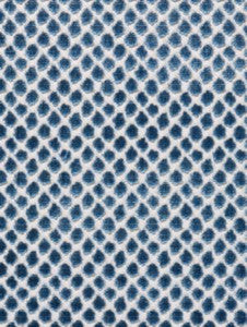 Scalamandre Fabric Etosha Velvet Bluestone