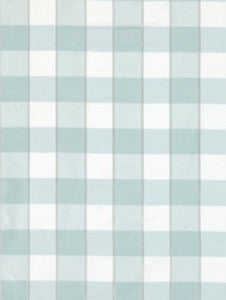Scalamandre Fabric Chelsea Check Aquamarine