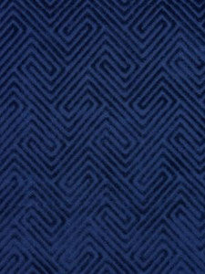 Scalamandre Fabric Meander Velvet Navy