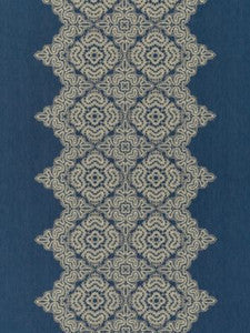 Scalamandre Fabric Josephine Indigo