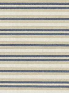 Scalamandre Fabric Santorini Stripe Indigo