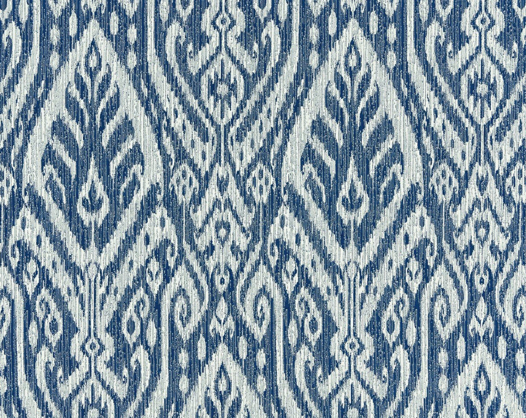 Borneo Ikat Indigo SC271960004 by Scalamandre Designer Fabric