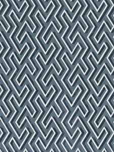 Scalamandre Fabric Maze Velvet Thunder