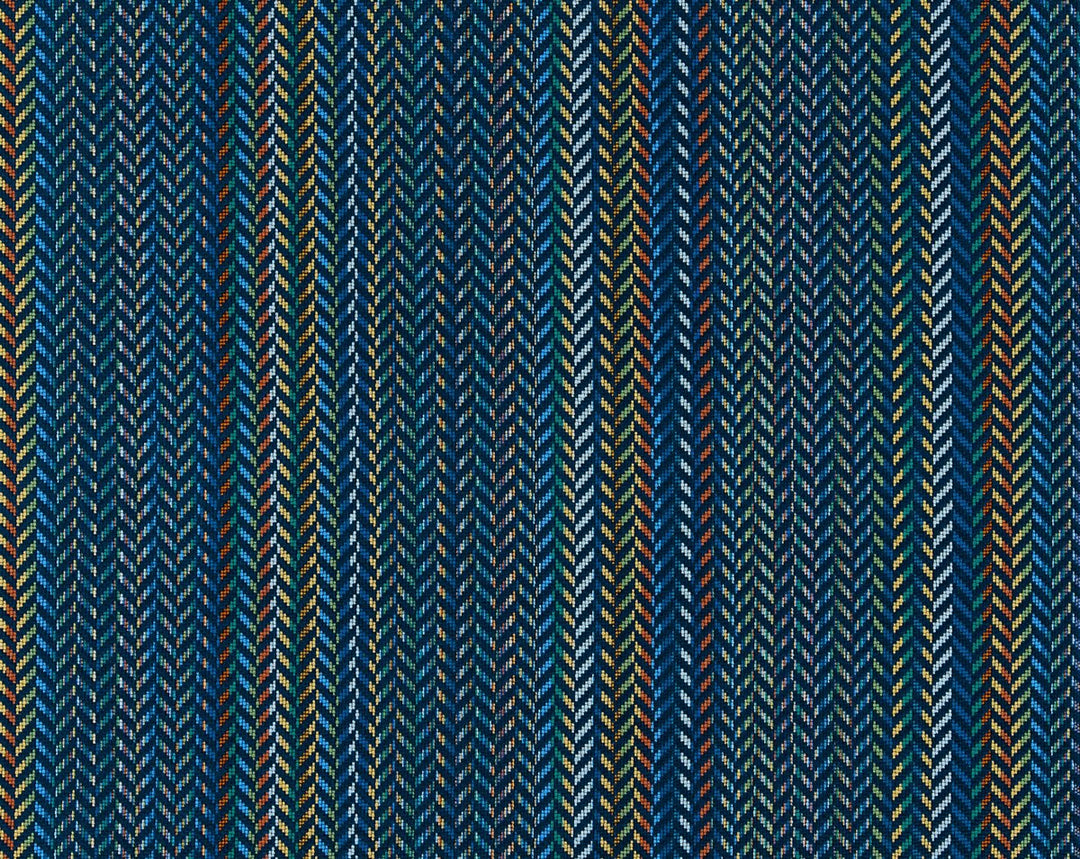 Arrow Stripe Cobalt SC272540004 by Scalamandre Designer Fabric