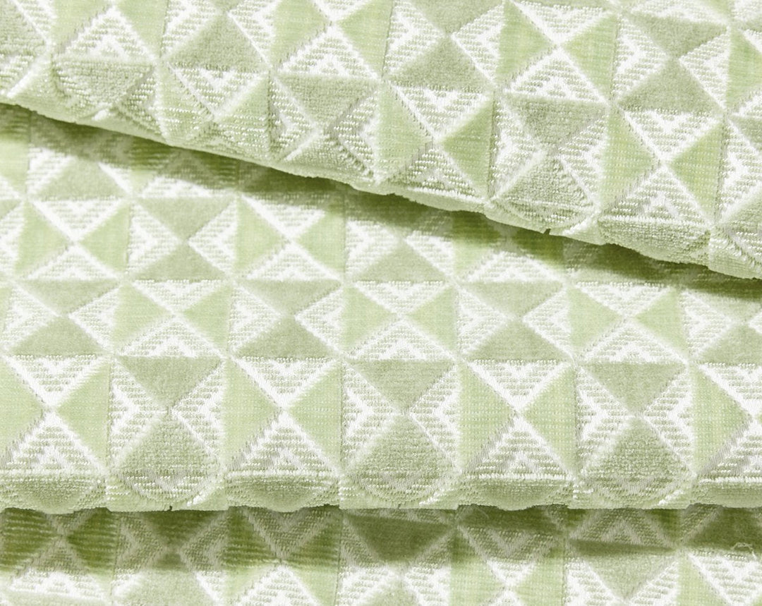 Parlor Velvet Pistachio SC273240004 by Scalamandre Designer Fabric