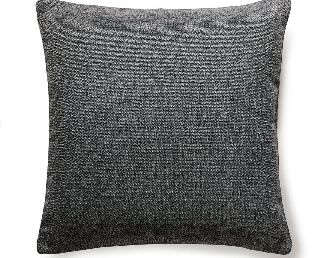 Boss Boucle Pillow 22 X 22 - Slate SCBOSSPILL0004 by Scalamandre Designer Pillow