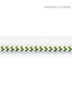 <p>Zig Zag Cord Palm SCC3130004 by Scalamandre Trim</p><p><strong>Required Minimum Quantity Purchase: Fabrics by the yard 1 YARD MINIMUM </p><p>Book: ISOLA INDOOR / OUTDOOR</p><p>Content: 99% POLYOLEFIN, 1% POLYESTER</p><p>Origin: UNITED KINGDOM</p><p>Performance: HEAVY DUTY</p><p>Repeat: Horizontal: and Vertical: </p><p>Width: 0.25</p>