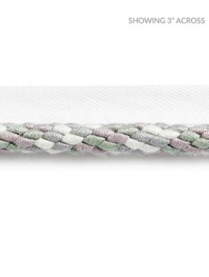 <p>Obi Cord Heather SCC3170004 by Scalamandre Trim</p><p><strong>Required Minimum Quantity Purchase: Fabrics by the yard 1 YARD MINIMUM </p><p>Book: PACIFICA</p><p>Content: 51% COTTON 40% FIBRANNE 9% POLYESTER</p><p>Origin: CHINA</p><p>Performance: MEDIUM DUTY</p><p>Repeat: Horizontal: 1.5" and Vertical: 0"</p><p>Width: 0.5</p>