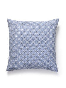 Scalamandre Pillows Cape May Outdoor Pillow 22 X 22 - Ocean
