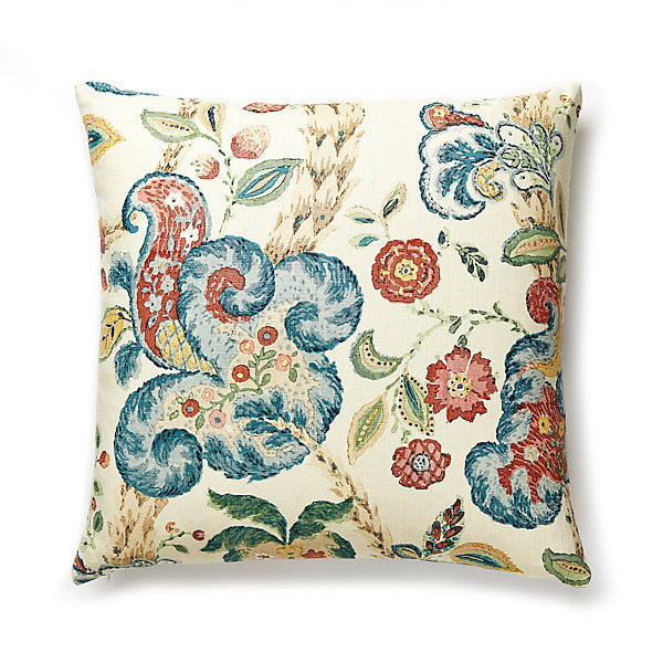 Cumbria Hand Block Multi On Cream by Scalamandre
 Pillow Scalamandre
 Pillow Cumbria Hand Block Multi On CreamPillow 100% LINEN THAILAND </p><p>Repeat: H: , V: - Fabric Carolina -