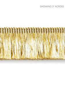 Scalamandre Trim Gripsholm Brush Fringe Sunlight