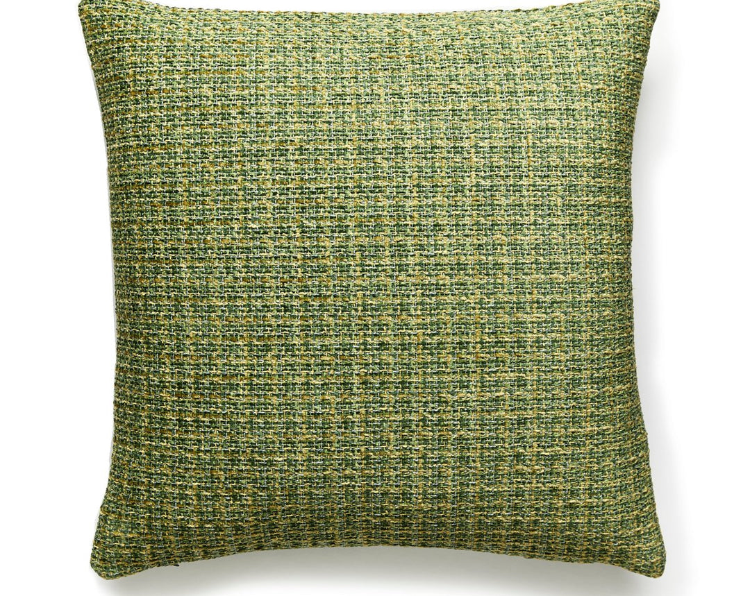 Highland Chenille Pillow 22 X 22 - Grass SCHIGHLPILL0004 by Scalamandre Designer Pillow