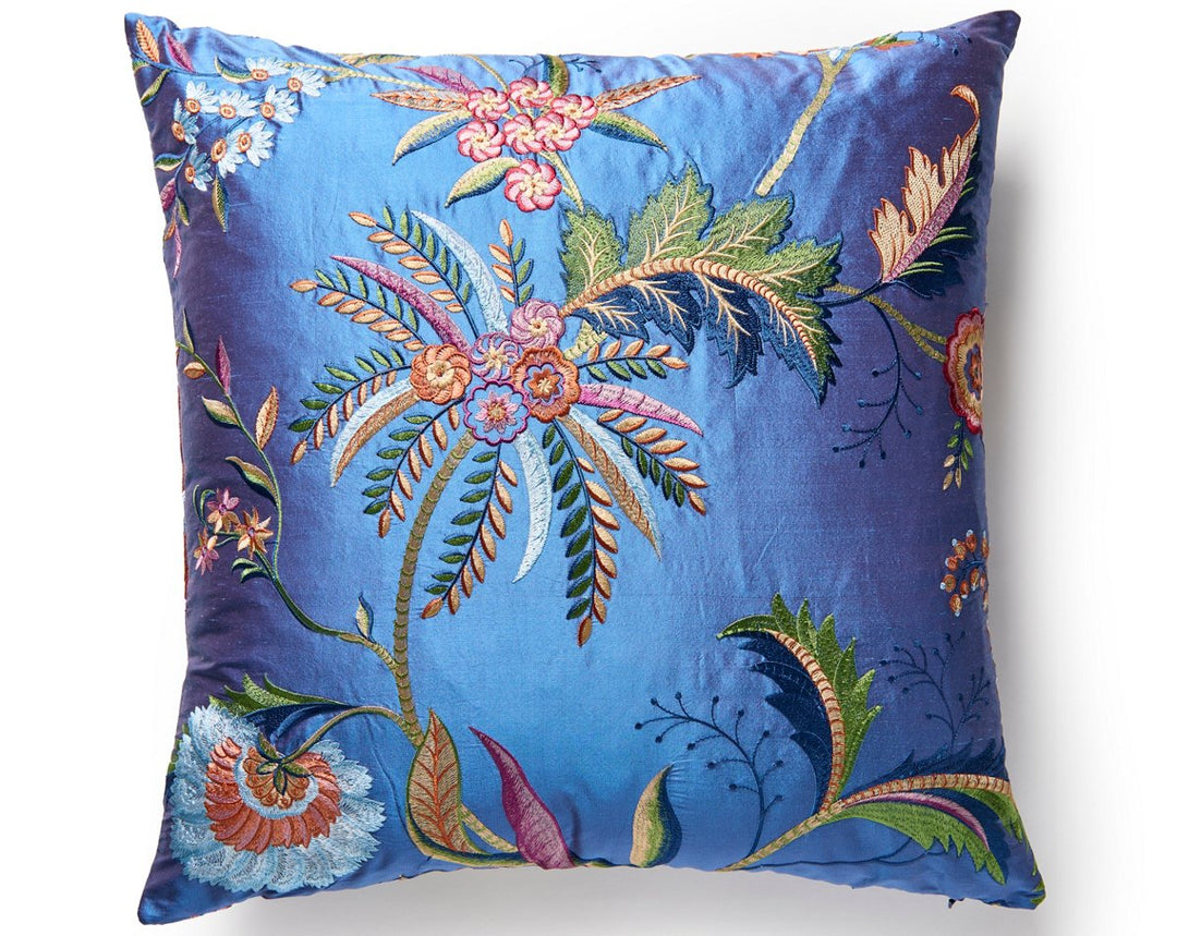 Seraphine Pillow 22 X 22 - Royal Multi SCSDDK273250004 by Scalamandre Designer Pillow