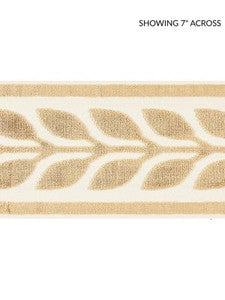 Scalamandre Trim Vigne Velvet Tape Camel