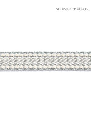 Watermill Gimp Mineral SCT32860004 by Scalamandre Designer Trim HAMPTONS TRIMMINGS 98% ACRYLIC 2% POLYESTER CHINA LIGHT DUTY Horizontal: and Vertical: 0.63 - Swanky Fabrics -
