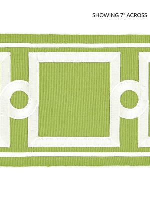 <p>Square Link Embroidered Tape Pear SCT32870004 by Scalamandre Trim</p><p><strong>Required Minimum Quantity Purchase: Fabrics by the yard 1 YARD MINIMUM </p><p>Book: MERCHANTE</p><p>Content: 70% COTTON 30% RAYON</p><p>Origin: INDIA</p><p>Performance: LIGHT DUTY</p><p>Repeat: Horizontal: 5.25" and Vertical: </p><p>Width: 6.25</p>