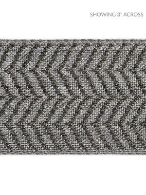 <p>Artemis Tape Smoke SCT32940004 by Scalamandre Trim</p><p><strong>Required Minimum Quantity Purchase: Fabrics by the yard 1 YARD MINIMUM </p><p>Book: MODERN LUXURY</p><p>Content: 88% VISCOSE 12% LUREX</p><p>Origin: FRANCE</p><p>Performance: LIGHT DUTY</p><p>Repeat: Horizontal: .625" and Vertical: </p><p>Width: 2.38</p>