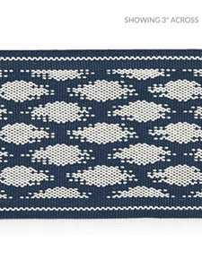 Scalamandre Trim Patara Ikat Tape Indigo
