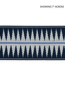 Scalamandre Trim Soleil Tape Indigo