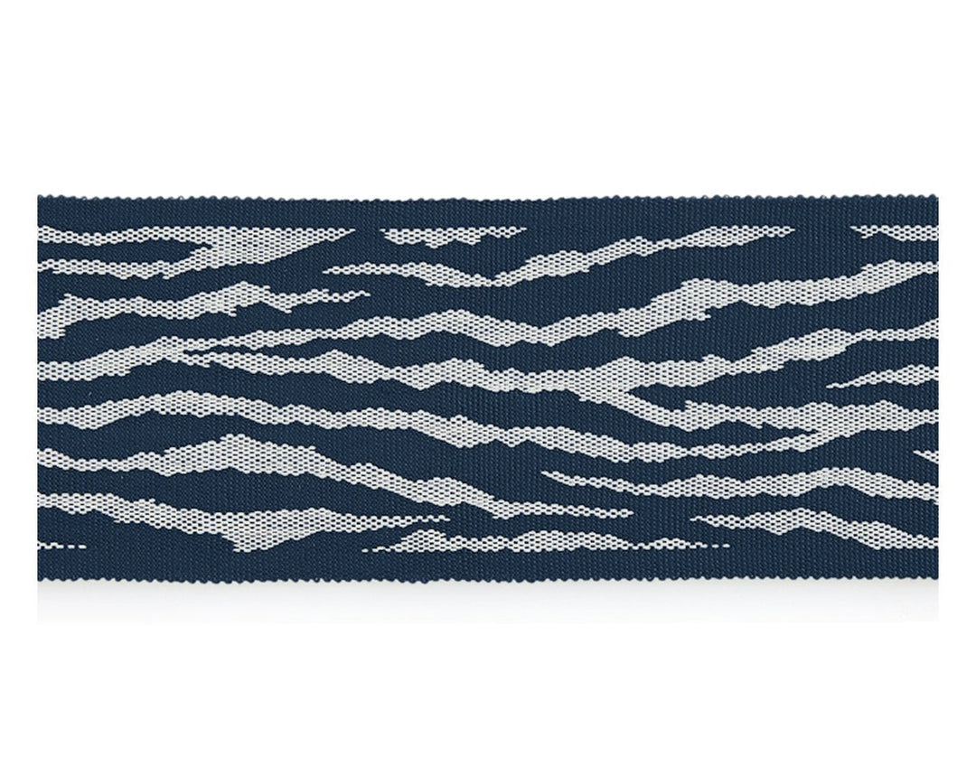 Tiger Tape Indigo SCT33100004 by Scalamandre Designer Trim