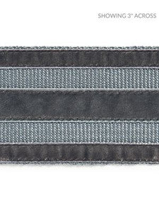 Runway Velvet Tape Shadow SCT33250004 by Scalamandre Designer Trim